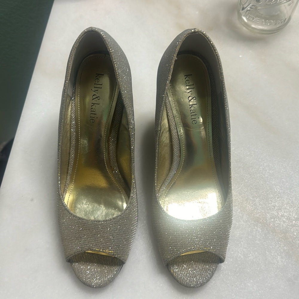 Sparkly Wedge heels